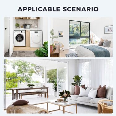 Кошик для білизни Rieeyrslza з кришкою 158л з бамбука та тканини Оксфорд, знімні мішки для білизни, складний сортер для білизни, багатофункціональний кошик для зберігання (сірий)