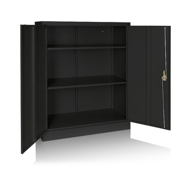 Шафа для документів COLOR AS, 105 x 90 x 40 см, металева, чорна, hjh OFFICE