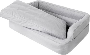 Ліжко для собак PillowPrim XL 96x62 см, знімний чохол, кошик для собак, ліжко для кішок, диван для собаки, ясен