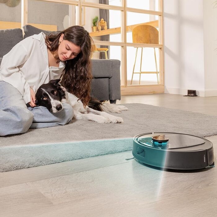 Робот-пилосос Cecotec Conga 7690 Immortal: лазерна навігація, 7000Pa, 4-в-1 (пилосос, миття, моп), силіконова щітка