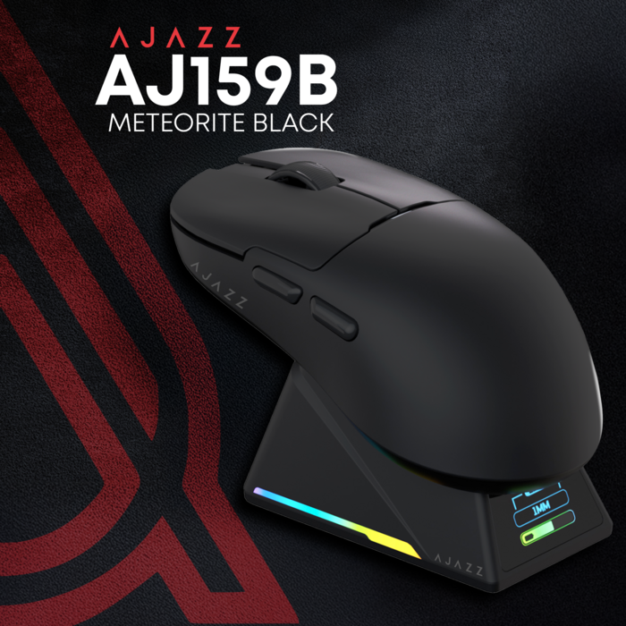 Бездротова миша Ajazz AJ159 APEX Black (AJM159-A-B)