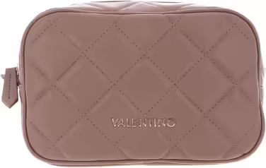 Косметичка жіноча Valentino Soft Morbido, колір таупе, унікальна, стильна, м'яка, для косметики