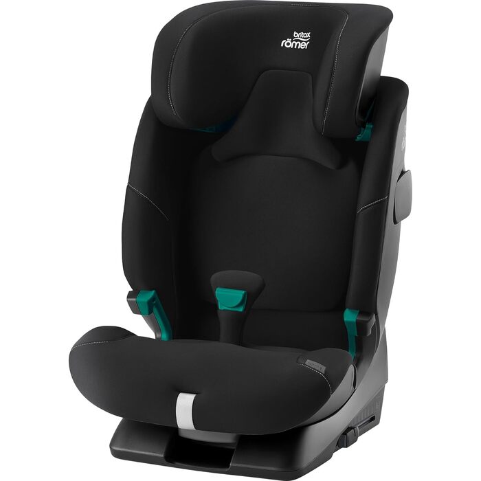 Дитяче автокрісло BRITAX RMER ADVANSAFIX 2 Z-LINE, для дітей від 76 до 150 см (i-Size) з ISOFIX і без, від 15 місяців до 12 років, Space Black