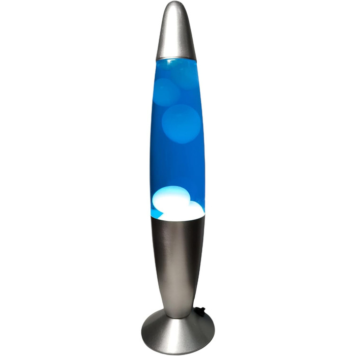 Настільна лампа Signes Grimalt Lava 35 см синьо-біла 83637