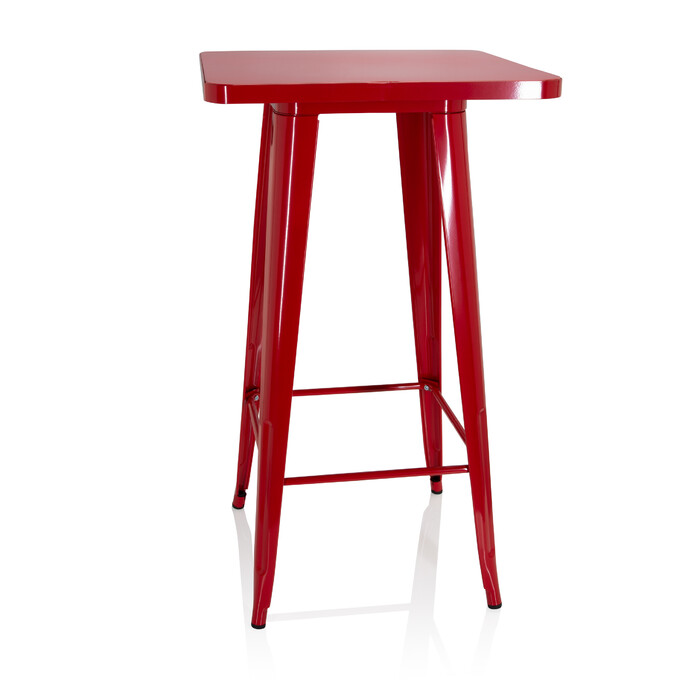 Стіл Барний / Металевий VANTAGGIO HIGH T червоний для офісу