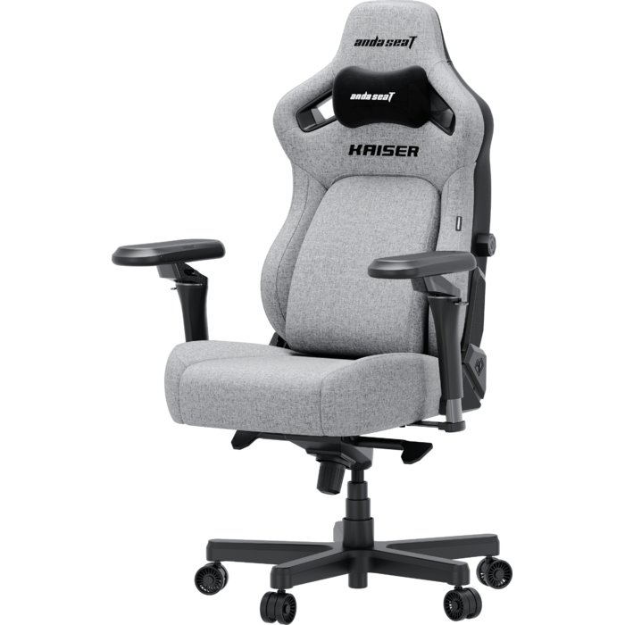 Крісло ігрове Anda Seat Kaiser 4 V2 Size XL Gray Fabric