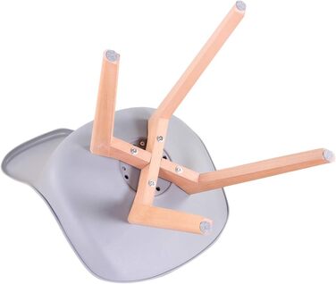 DEYARNA HOME Комплект обідньої групи: стіл та 4 стільці, обідній стіл з МДФ, стільці з велюру, сучасний кухонний стіл (Білий/Рожевий, 80*80*75 см)