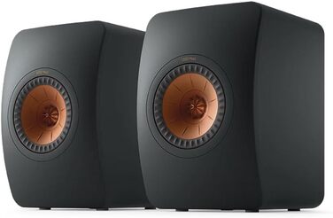 Поличний динамік KEF LS50 Meta HiFi монітор 40-100 Вт (технічний вуглець)