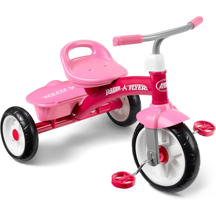 Триколісний велосипед Radio Flyer для малюків 2,5-5 років, рожевий