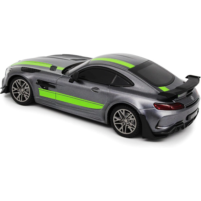 Модель автомобіля Mercedes-AMG GT Pro (1:24) CMJ – радіокерування, офіційна ліцензія, робочі фари, сірий колір