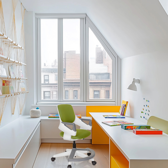 Дитяче крісло KID FLEX сітка оливково-зелена hjh OFFICE