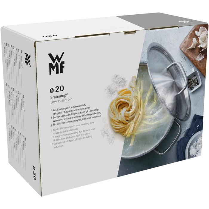 Каструля WMF Comfort Line 16 см, 1,4 л, з нержавіючої сталі Cromargan® (без кришки)