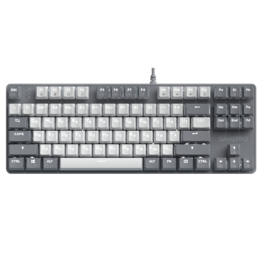 Дротова механічна клавіатура GamePro Genesis Metallic (MK110G) 87% Red switches