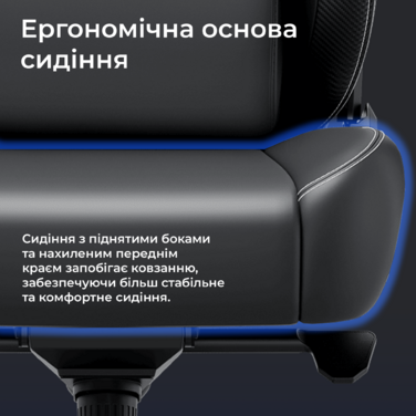 Крісло ігрове Anda Seat Kaiser 4 V2 Size XL Black PVC