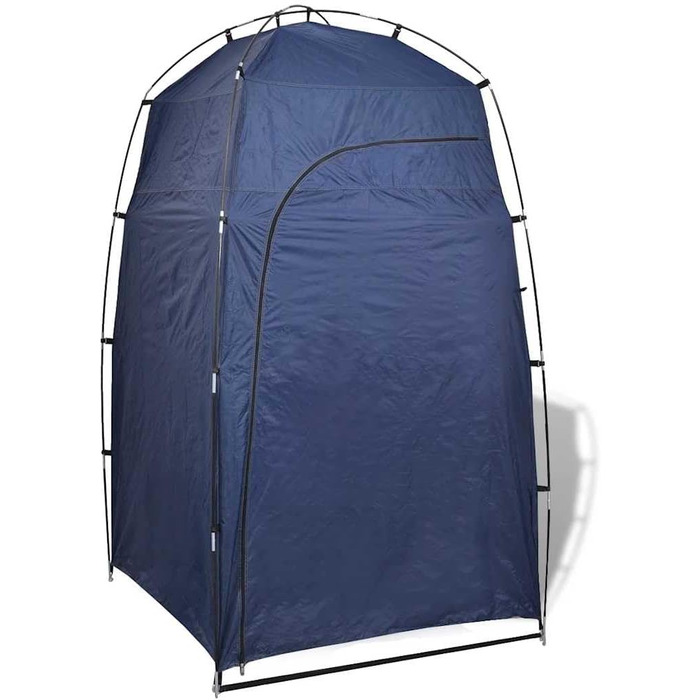 Душова кабіна-намет vidaXL для кемпінгу та перевдягання, синій