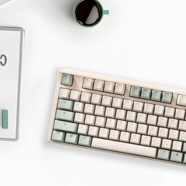 Механічна клавіатура Ducky One 3 Cherry MX Brown Matcha Cream UA