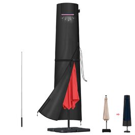 Захисний чохол для парасольки/зонту LAMUNI, водонепроникний, для парасольки/зонту розміром 3-5м, 220x30/50см