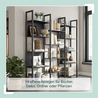 Промислова полиця Relaxdays з 14 ящиками