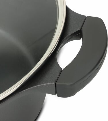 Набір посуду Royalty Line Lavica RL-ES1014M 14 предметів Rosso Borgogna - каструлі, сковороди та кришки для дому та професійної кухні