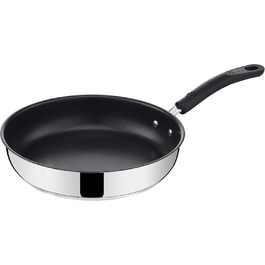 Сковорода з антипригарним покриттям Lagostina Praktische для індукційних плит, сіра, 26 см, сталь 18/10