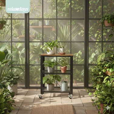 Візок кухонний Relaxdays, 3 ящики