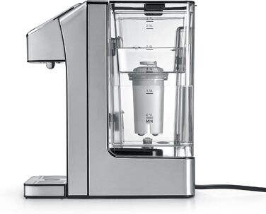 CASO HW 770 Advanced: Диспенсер гарячої води з фільтром, 13 температурних режимів (40-100°C), функція пам'яті, економія енергії до 50%