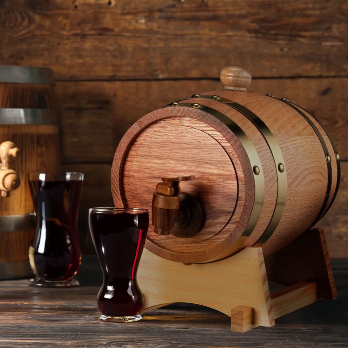 Діжка для настоянок Relaxdays з дуба