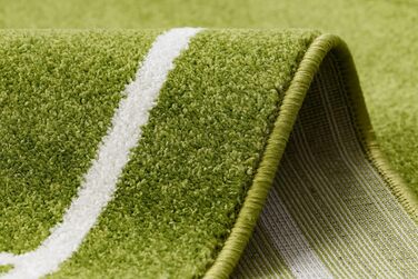 Дитячий килимок Pilly - для дитячої кімнати, ігрові килимки, дитяча кімната, футбольне поле, трава, дитячий майданчик, зелений (200х300 см, Mundial Green)