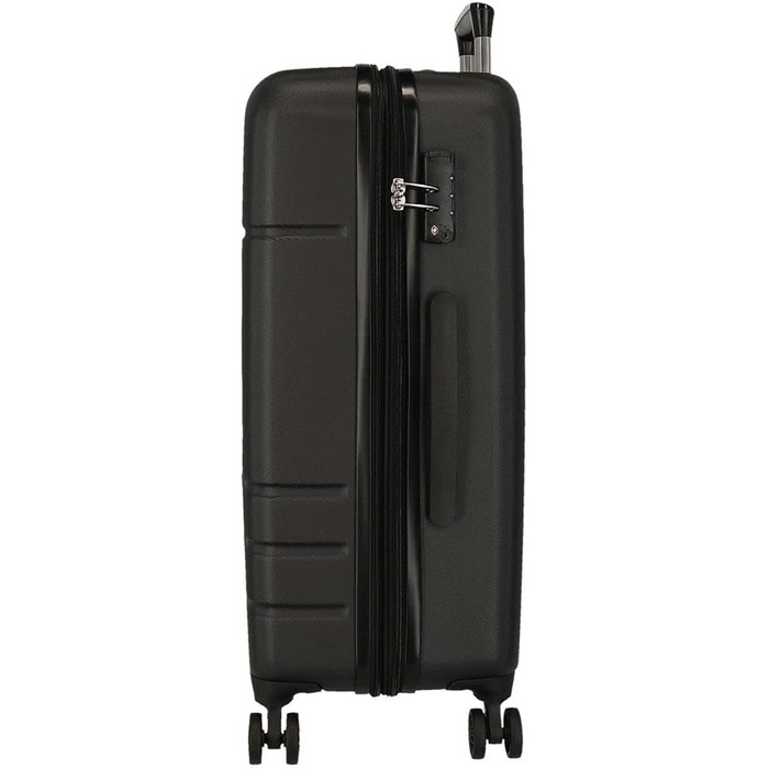 Набір валіз Movom Galaxy (2 шт): велика (68 см, чорна) та середня (55 см, блакитна), ABS, 111 л, 6.56 кг