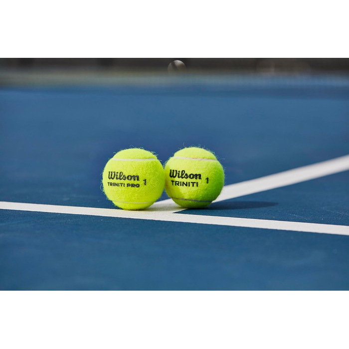 Тенісні м'ячі Wilson Triniti Pro, жовті, упаковка 3 шт.