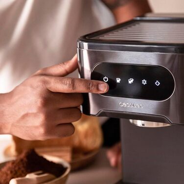 Еспресо-машина Cecotec Power Espresso 20 Coldbrew: еспресо, капучино, кава холодного типу, 20 бар, професійна якість для дому