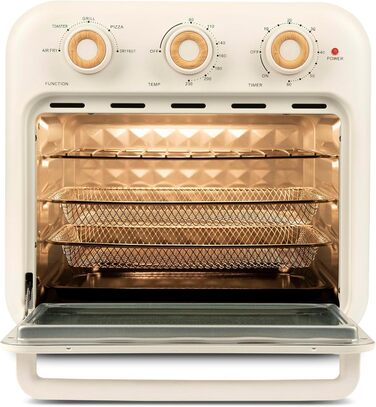 Фритюрниця Girmi FG28 Ecofrit 14L з функцією мультиварки, 1300W, 14 літрів, з підсвічуванням, 5 програм, рецепти в комплекті