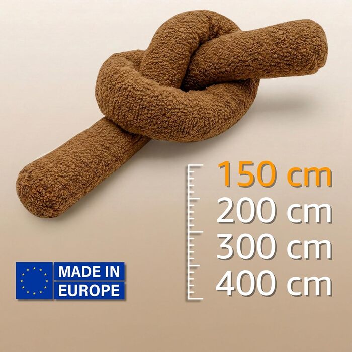 Подушка для сну Totsy Baby (подушка-жабеня/змійка) для вагітних та дітей, бавовна, Oeko-Tex, 150 см, колір Pumpkin