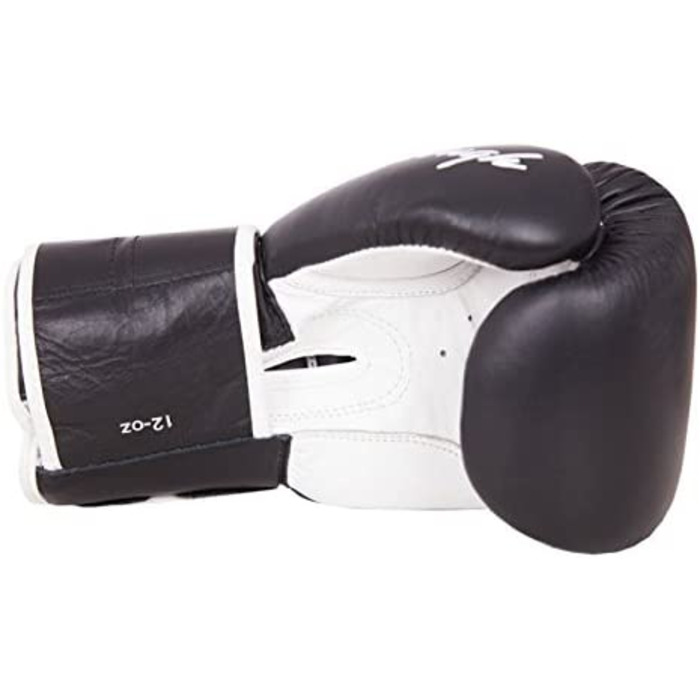 Боксерські рукавички BENLEE тайські рукавички з жорсткої шкіри-чорний Розмір 10