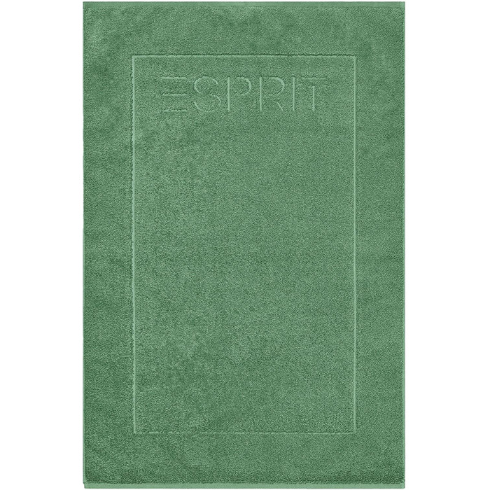 Килимки для ванної ESPRIT Solid / 740 з сірої сталі-60 x 90 (зелений чай, килимок для ванної 60 x 90 см)