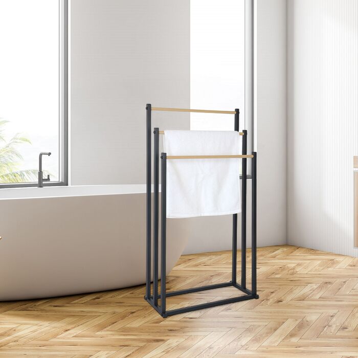 Підставка для рушників Relaxdays з 3 перекладинами