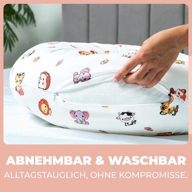 Вагітний подушок Stillkissen XXL 200x70 см - подушка для вагітних, годування, сну на боці. Зручна, бамбукова, знімний чохол, 100% бавовна, ергономічна, багатофункціональна, для мами та дитини.