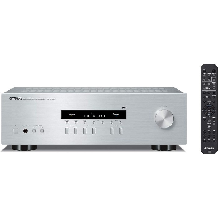 Стерео ресивер Yamaha RS-202D DAB, сріблястий