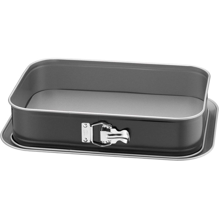 Форма для випічки Kaiser Inspiration прямокутна 36 x 24 см з кришкою, антипригарне покриття, для тірамісу, з плоскою основою, витікає, легко закривається