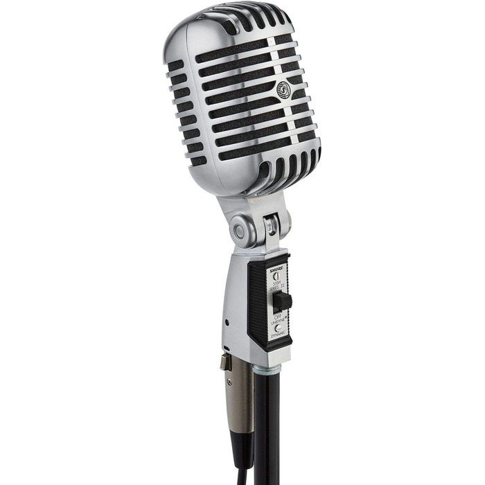 Мікрофон Shure 55SH II динамічний вокальний, ретро-стиль, кардіоїдний, для сцени та виступів