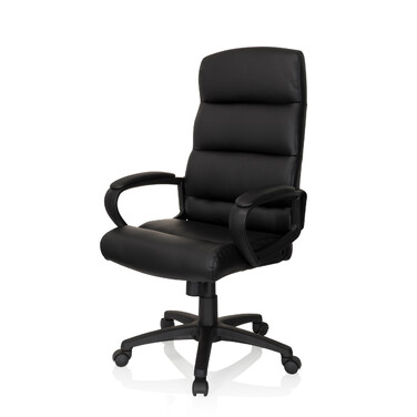Офісне крісло / крісло керівника FUTURA 100 штучна шкіра чорний hjh OFFICE