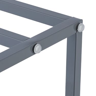 Підставка для рушників Relaxdays, 3-х секційна, антрацитова