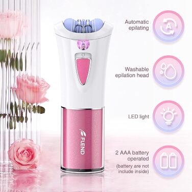 Епілятор Women & Facial Hair Remover, в т.ч. Тример для брів зі світлодіодом для тіла (Mini-1009-1)