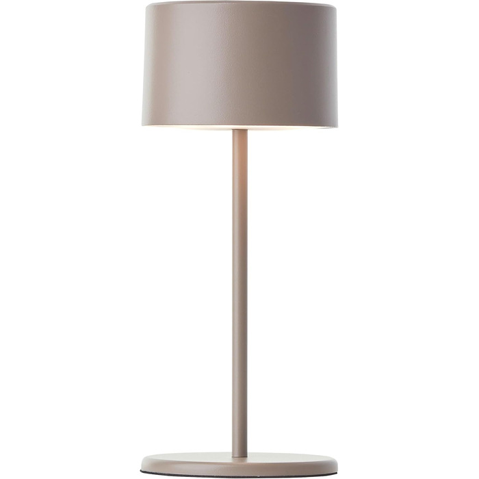 LED-лампа настільна Taupe з диммером та акумулятором. Сучасний дизайн, енергозбереження, USB-зарядка. Настільна лампа для дому.