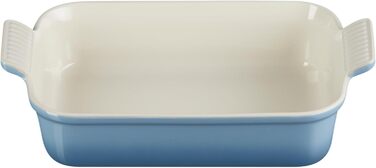 Форма для запікання Le Creuset прямокутна, 26x32 см, 2.4 л, кераміка, Chambray