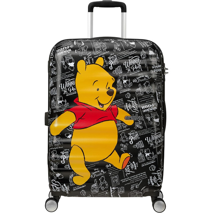 Дитячий багаж American Tourister Wavebreaker Disney, М (67 см - 64 л) (Багатобарвний (Вінні-Пух))