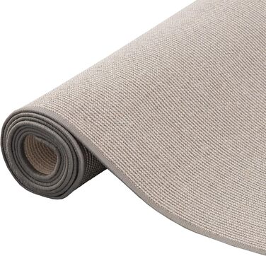 Килимок Snapstyle Sisal Natural Runner Rug Grey в 9 розмірах (80х160 см)