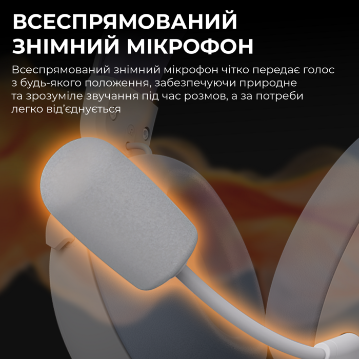 Бездротова ігрова гарнітура Ajazz AHM08 MAX Purple White Blue (AHM08-MAX-PWB)