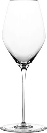 Набір келихів для білого вина з 2 предметів, кришталевий келих, 420 мл, Highline, 1700162 (набір келихів для шампанського, 2 шт.)