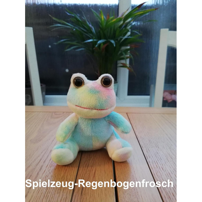 Дитяче намету Роза для дівчаток з LED-підсвіткою та іграшкою-велетнем у вигляді райдужного жаб'яти. Ігровий намет для дітей, намет для дитячої кімнати, розкладний намет для ігор на вулиці. 120 x 105 x 128 см